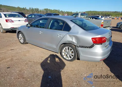 2012 Volkswagen Jetta 2.5L Se z USA, uszkodzony, nr VIN 3VWDP7AJ6CM387309